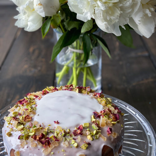 Persian Love Cake - Cardamom and Tea